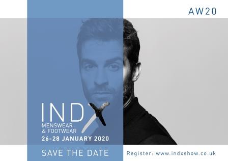 INDX MENSWEAR save the date AW20